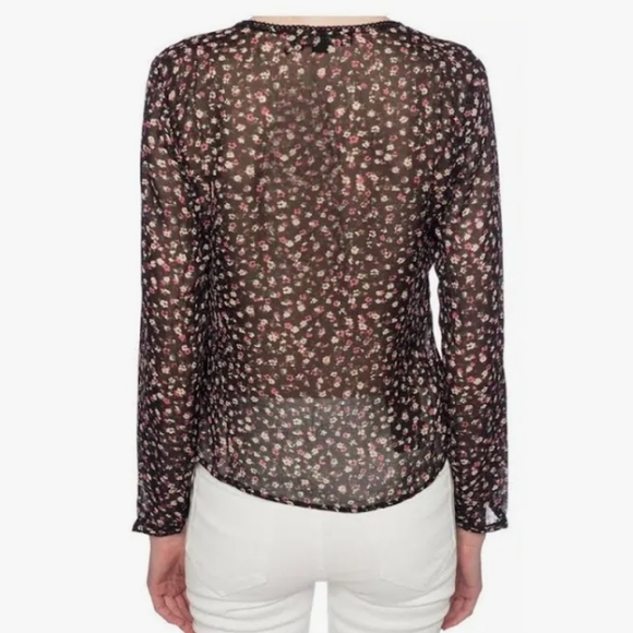 All Saints ELIANA Ditz Floral Top - Picture 10 of 10